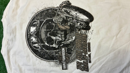 Harley skull Michigan tee