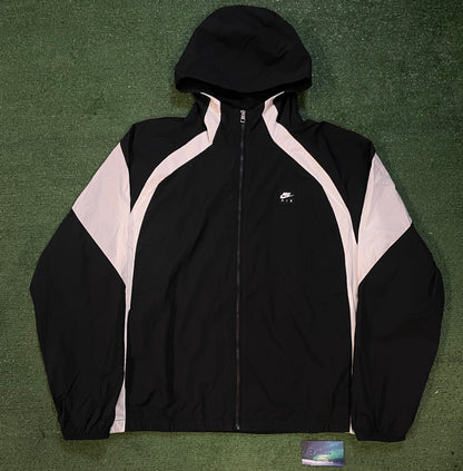Nike woven black and white track suit
