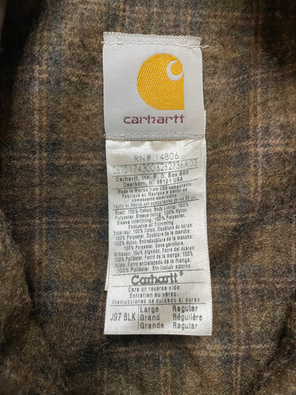 Vintage 2000s Carhartt black Detroit jacket