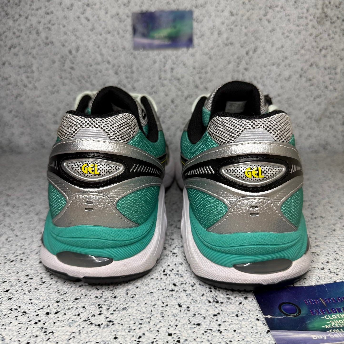 ASICS GT 2160 Teal Gold 10 Men/11.5 Women “Preowned”