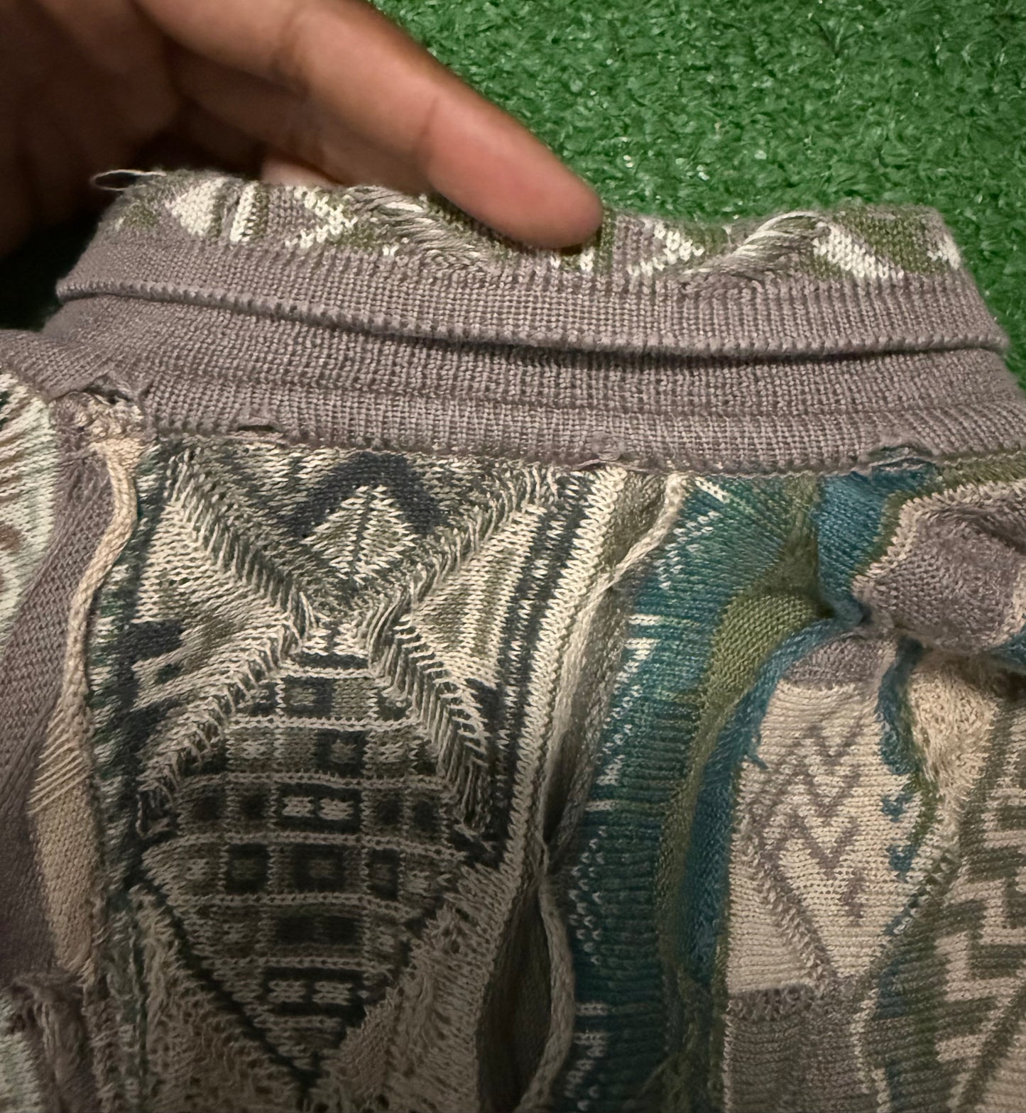 Vintage Coogi Button Up Sweater