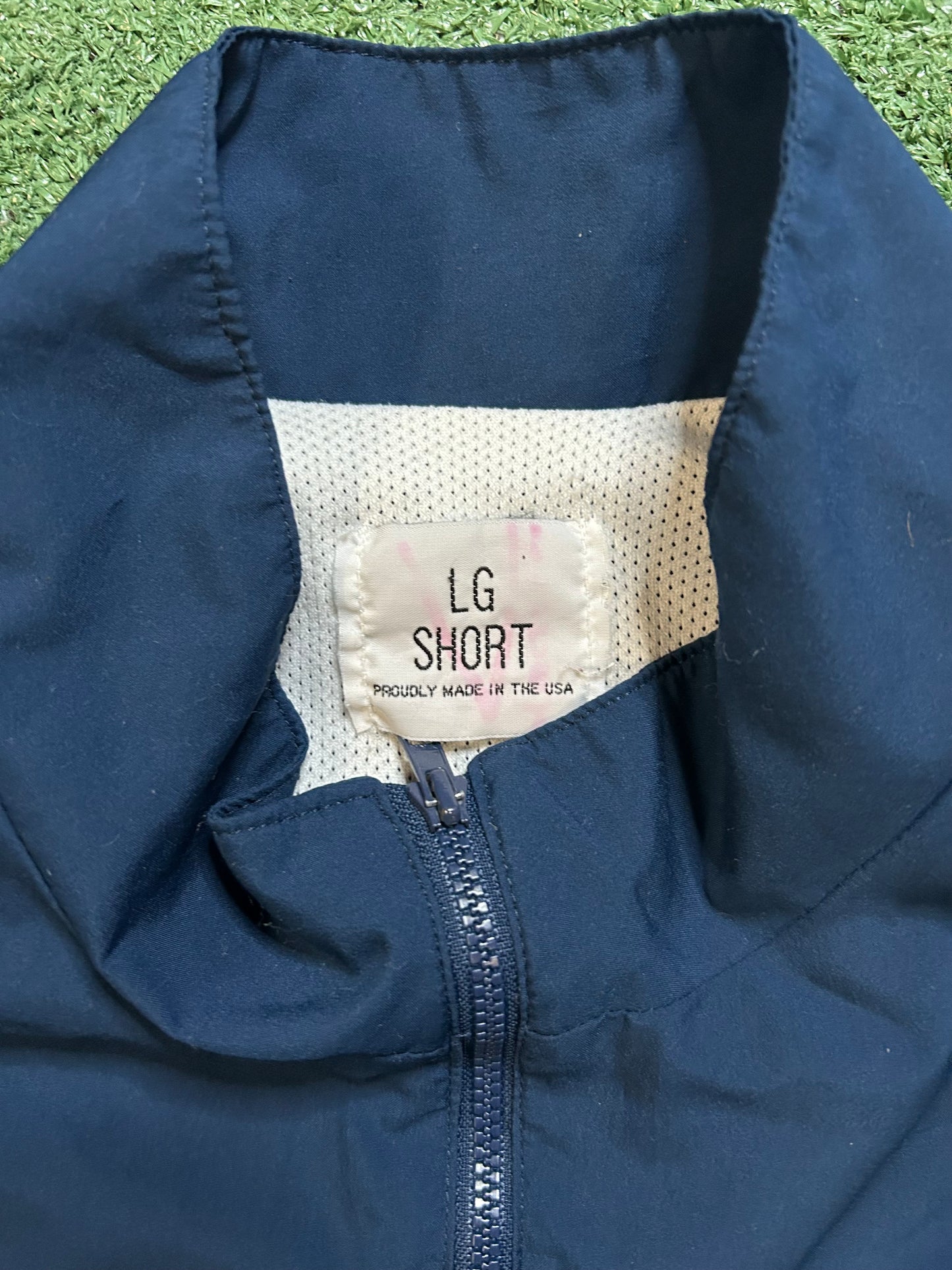 Vintage US Air Force windbreaker blue silver jacket