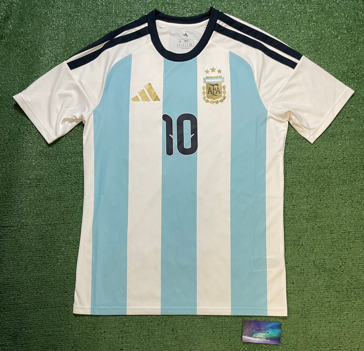 adidas Argentina AFA World Cup 2026 Lionel Messi Home Fan Jersey