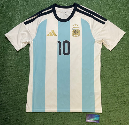adidas Argentina AFA World Cup 2026 Lionel Messi Home Fan Jersey