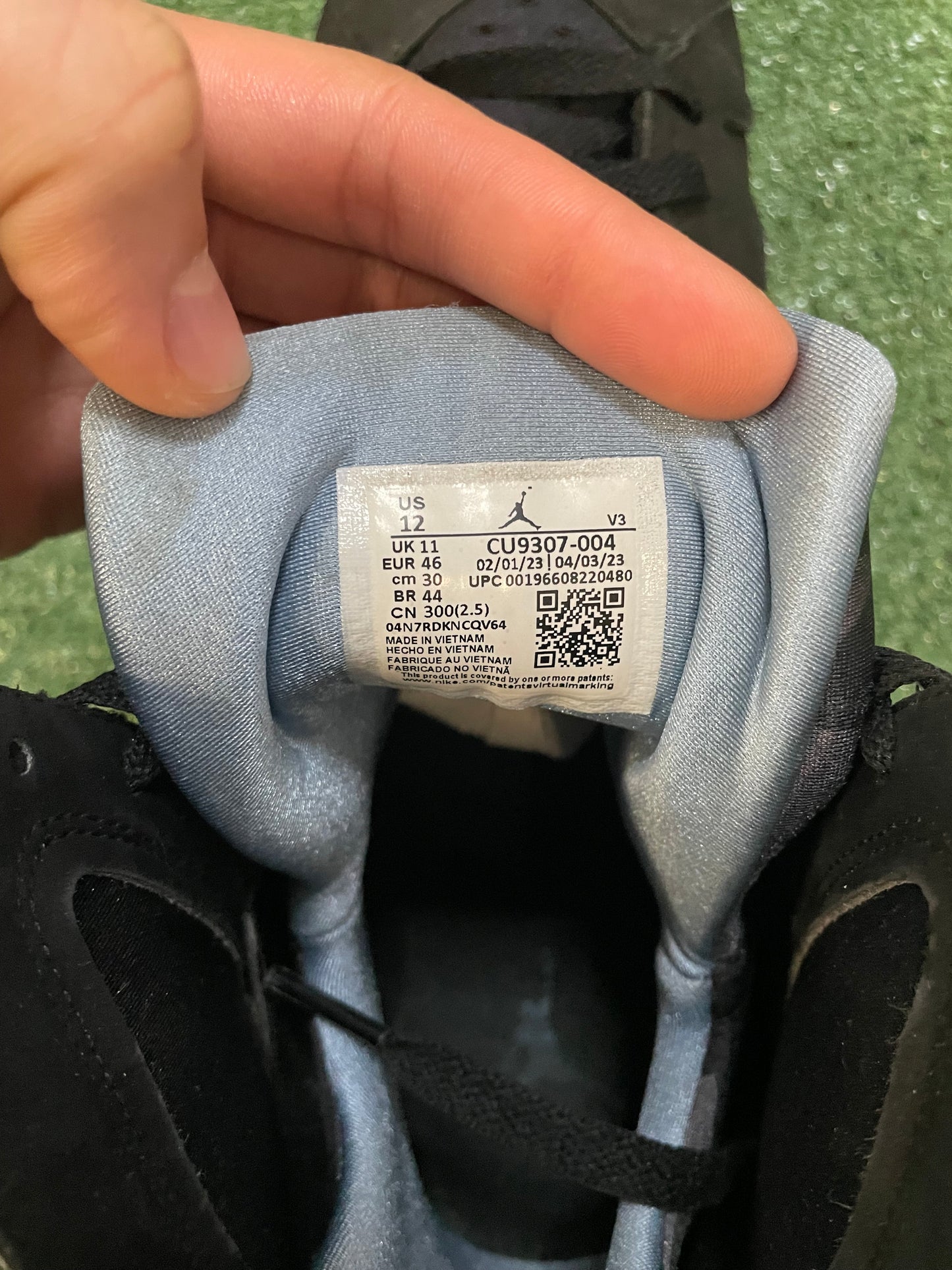 Jordan 7 chambray 2023 size 12men/13.5women