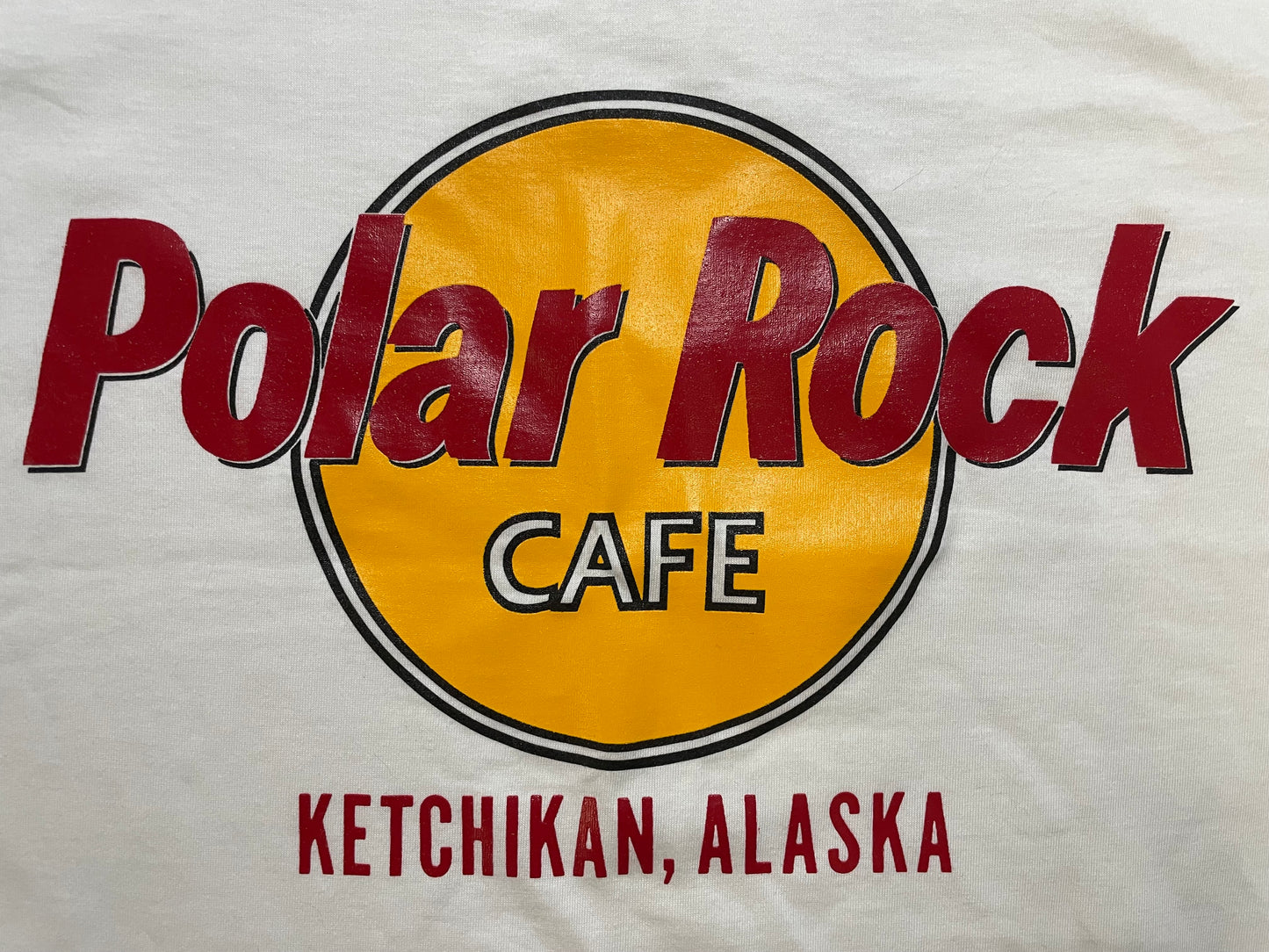 Vintage 1990s Polar Rock Cafe Ketchikan Alaska tee