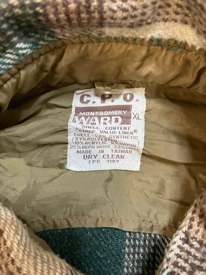 Vintage 1970s Montgomery ward CPO flannel