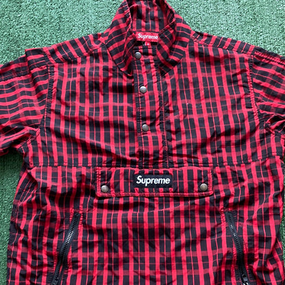 Supreme Nylon Plaid Pullover