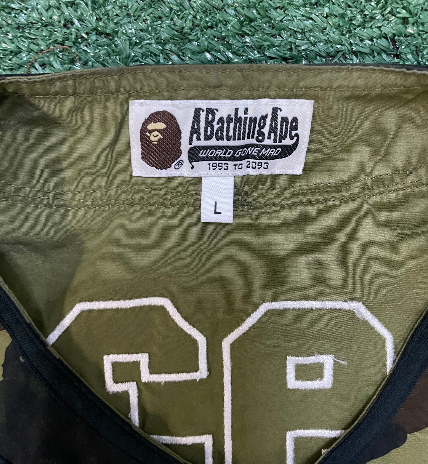 Bape 1st camo Baseball jersey