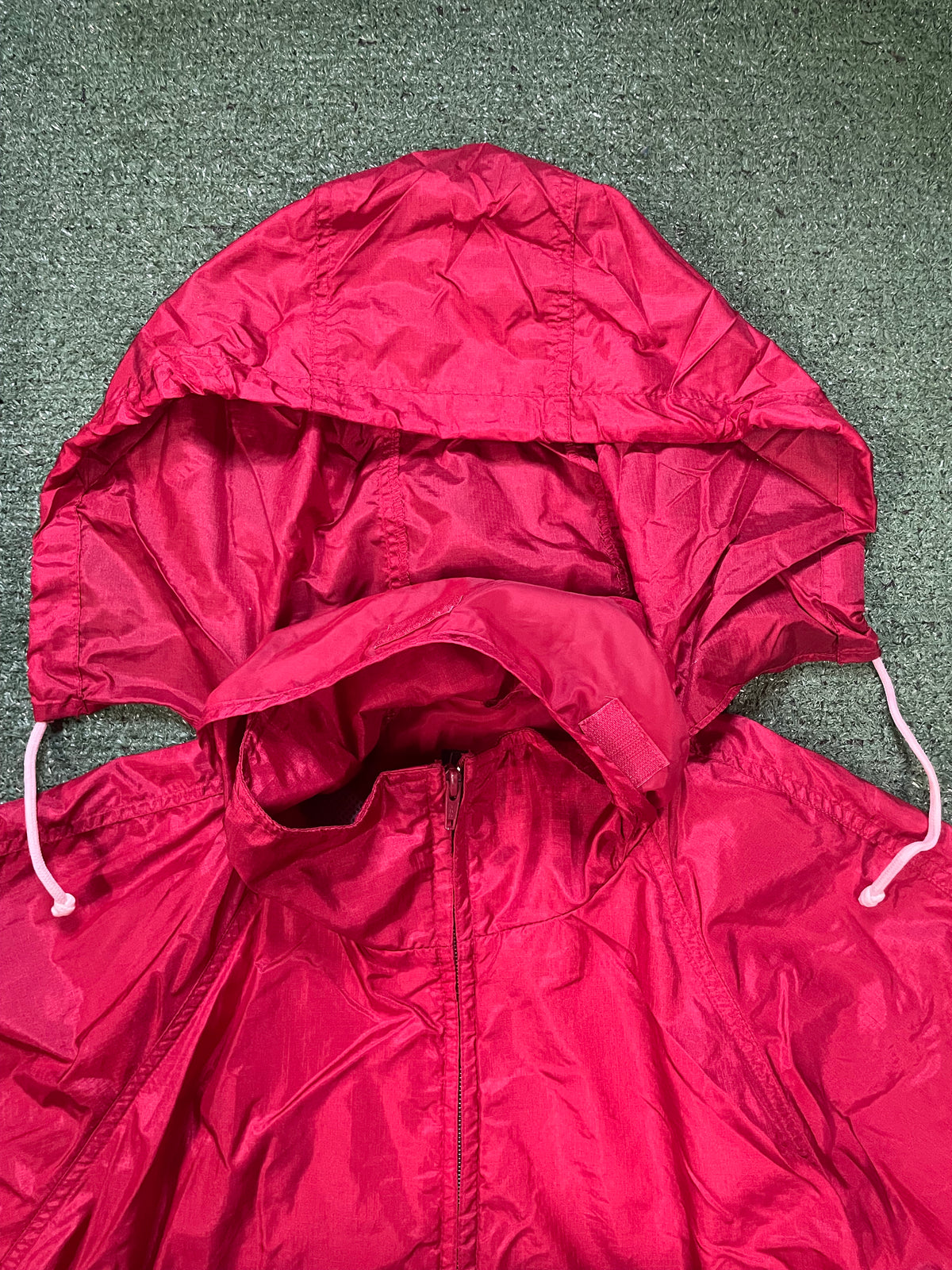 vintage 1990s Eddie Bauer windbreaker red jacket
