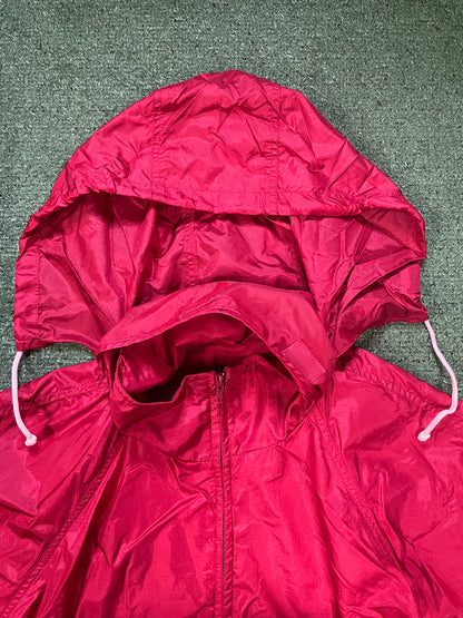 vintage 1990s Eddie Bauer windbreaker red jacket
