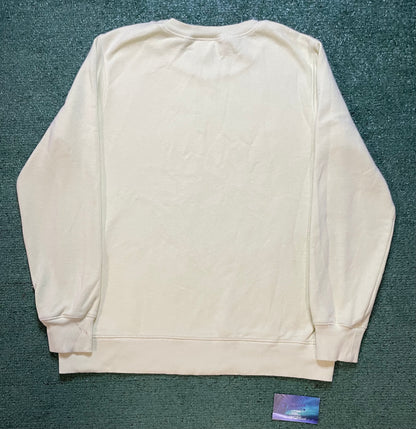 The North Face yellow crewneck
