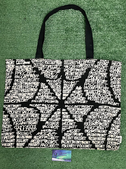 Rassvet x Paccbet spider web tote bag