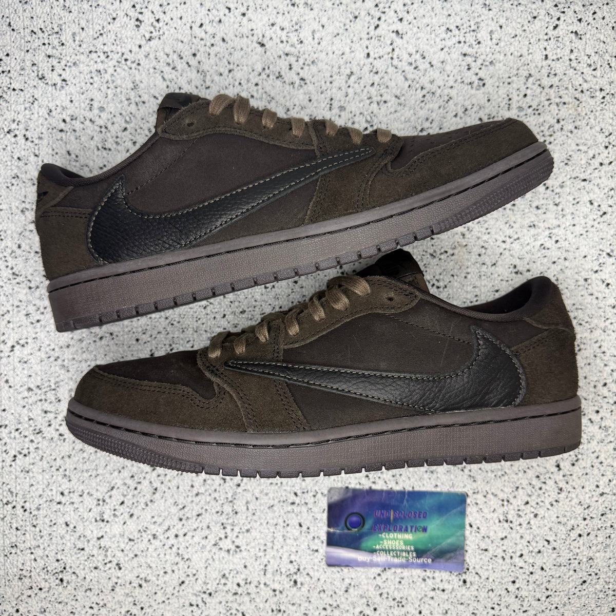 Jordan 1 Low Travis Scott Velvet 8.5 Men “Preowned”