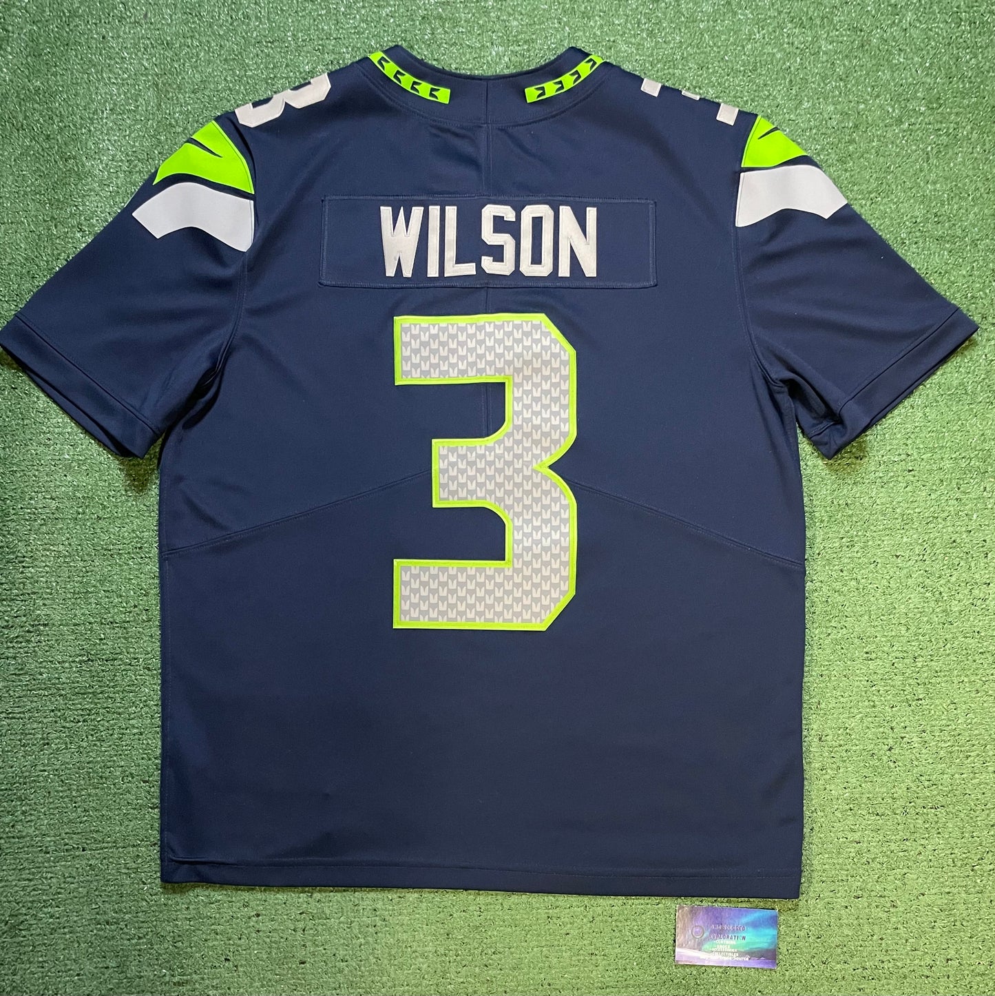 Nike Seattle Seahawks Russell Wilson #3 jersey