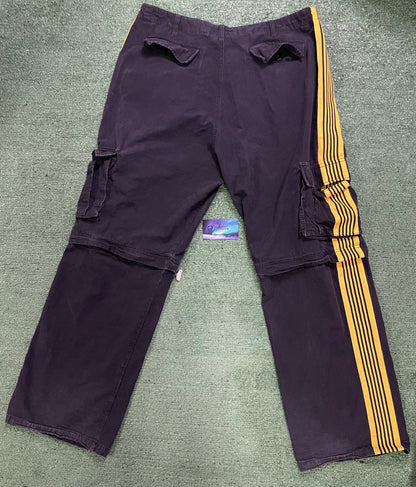 GV Gallery Raspberry convertible cargo stripped pants