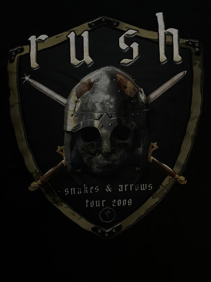 Rush snakes and arrows 2008 tour tee