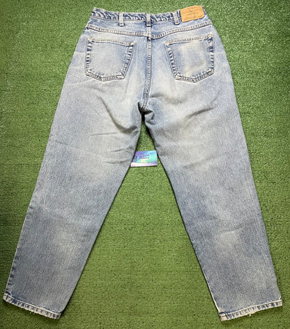 Vintage 1990s Eddie Bauer light wash jeans
