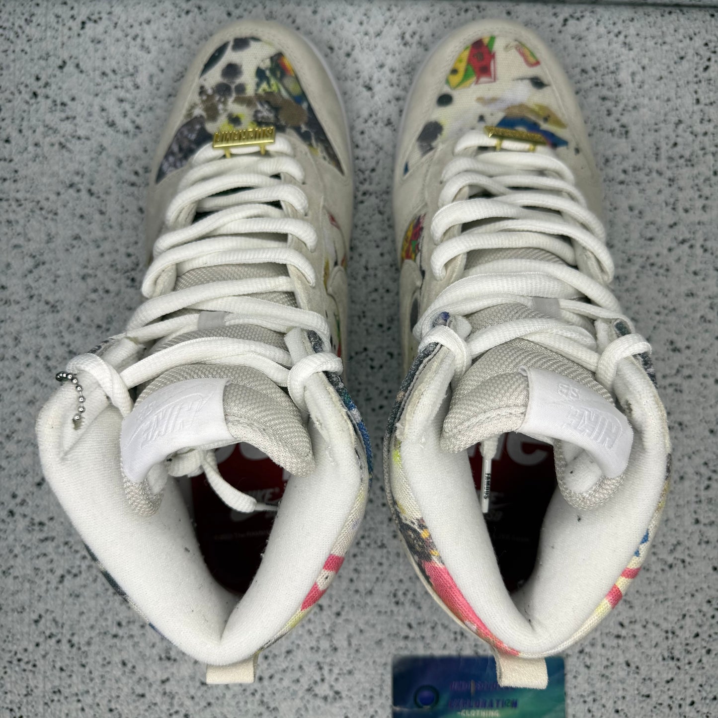 Nike Dunk SB High Supreme Rammellzee 9 Men “Preowned”