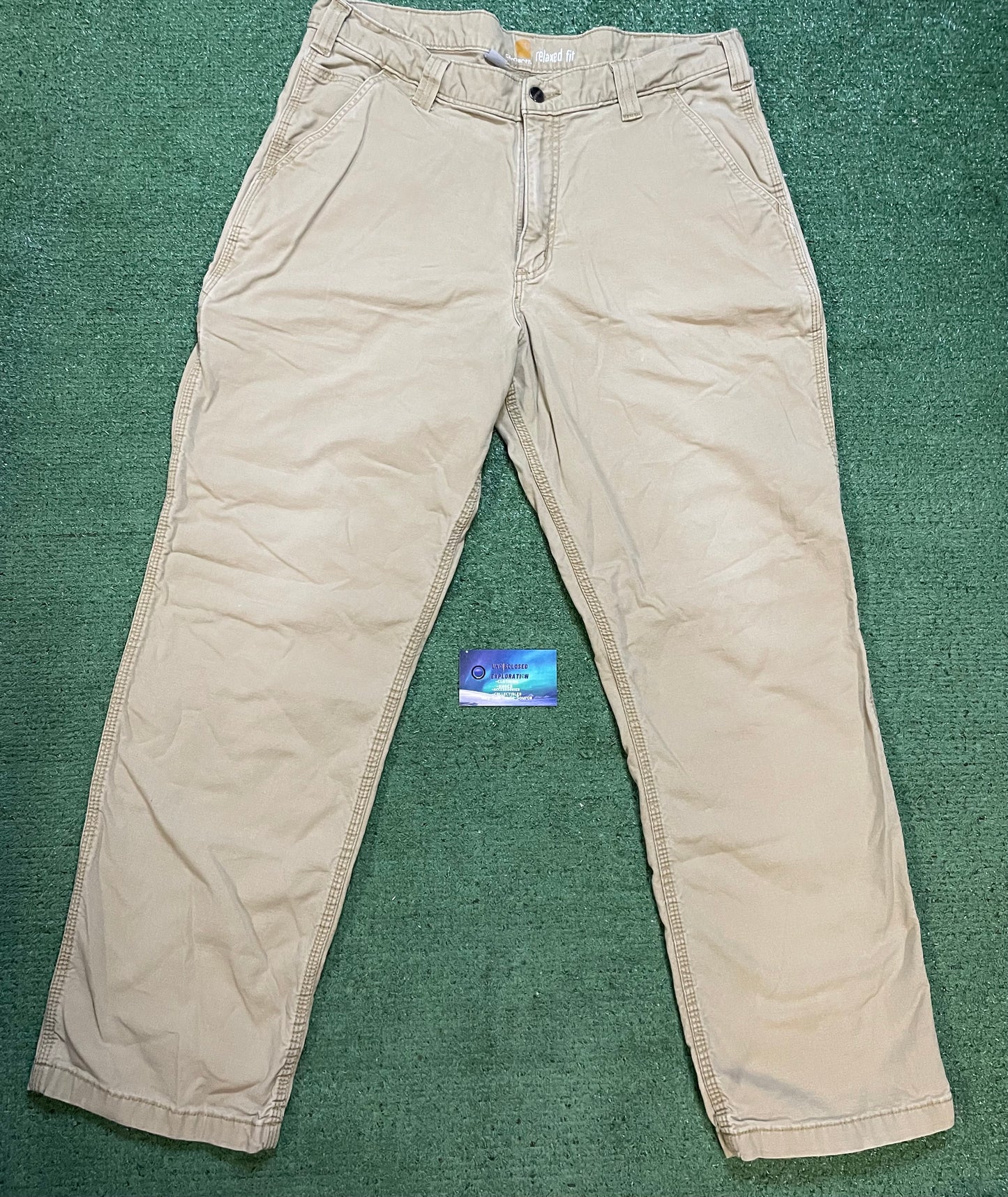 Carhartt tan carpenter pants