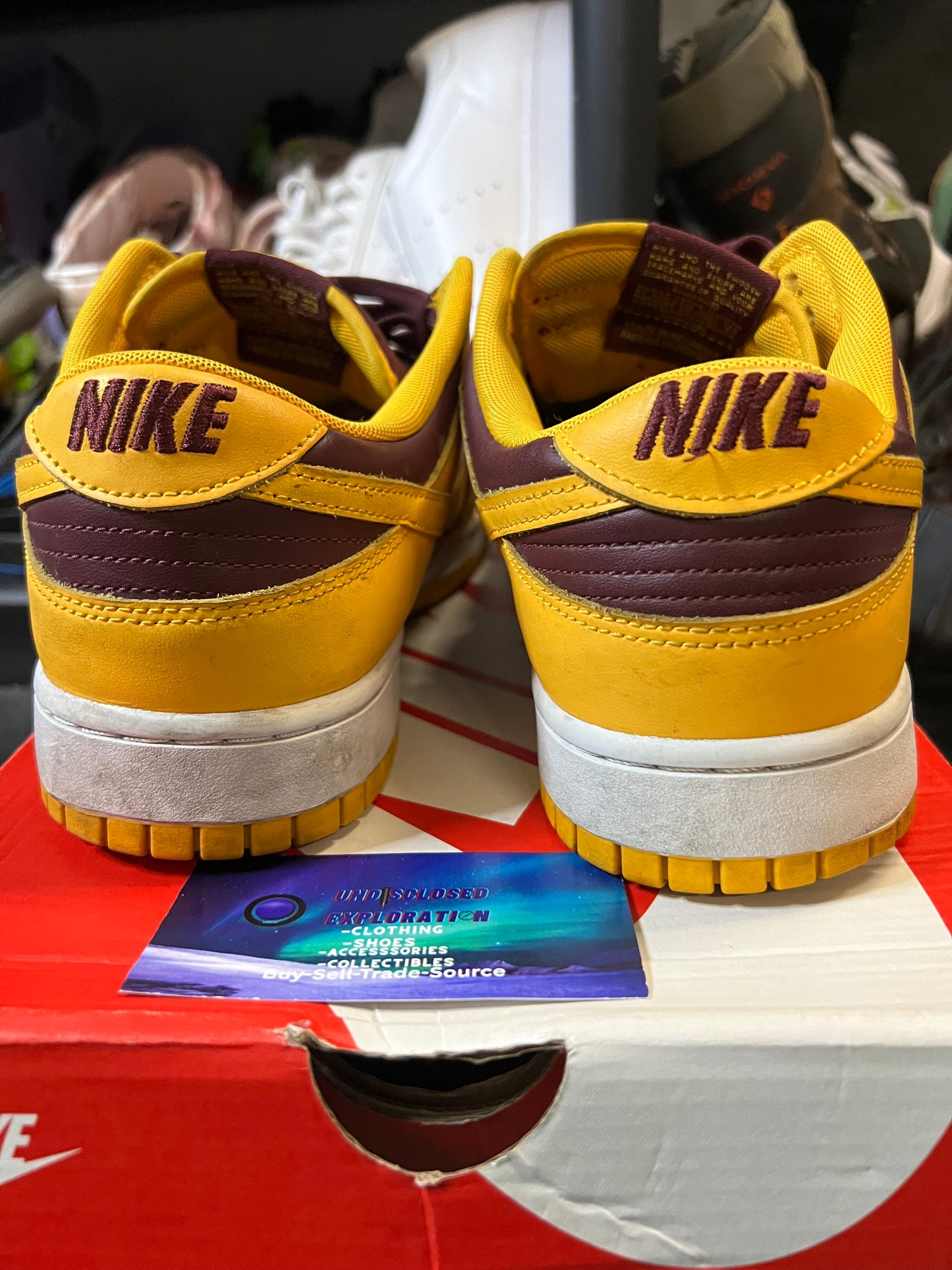 Nike dunk low Arizona state size 12men/13.5women