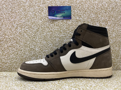 Jordan 1 High Travis Scott Mocha 10 Men/11.5 Women “Preowned”