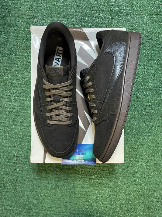 Air Jordan 1 Low X Travis Scott velvet size 11men/12.5women