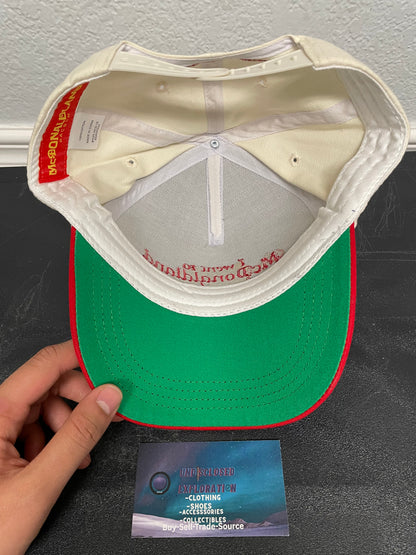 McDonaldland cream & red hat