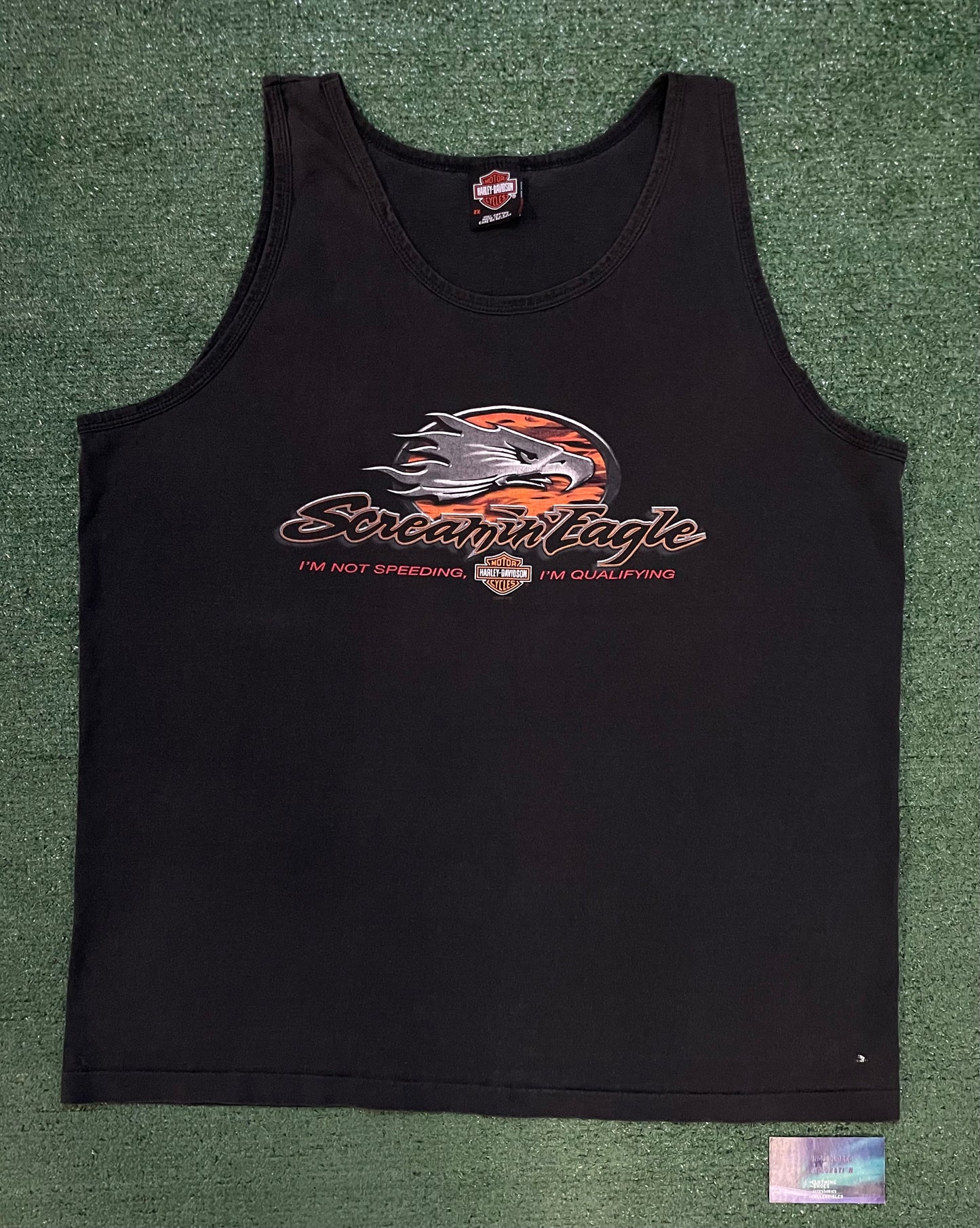 Vintage 1990s Harley Davidson Screaming eagle tank top