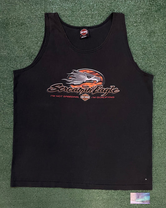 Vintage 1990s Harley Davidson Screaming eagle tank top