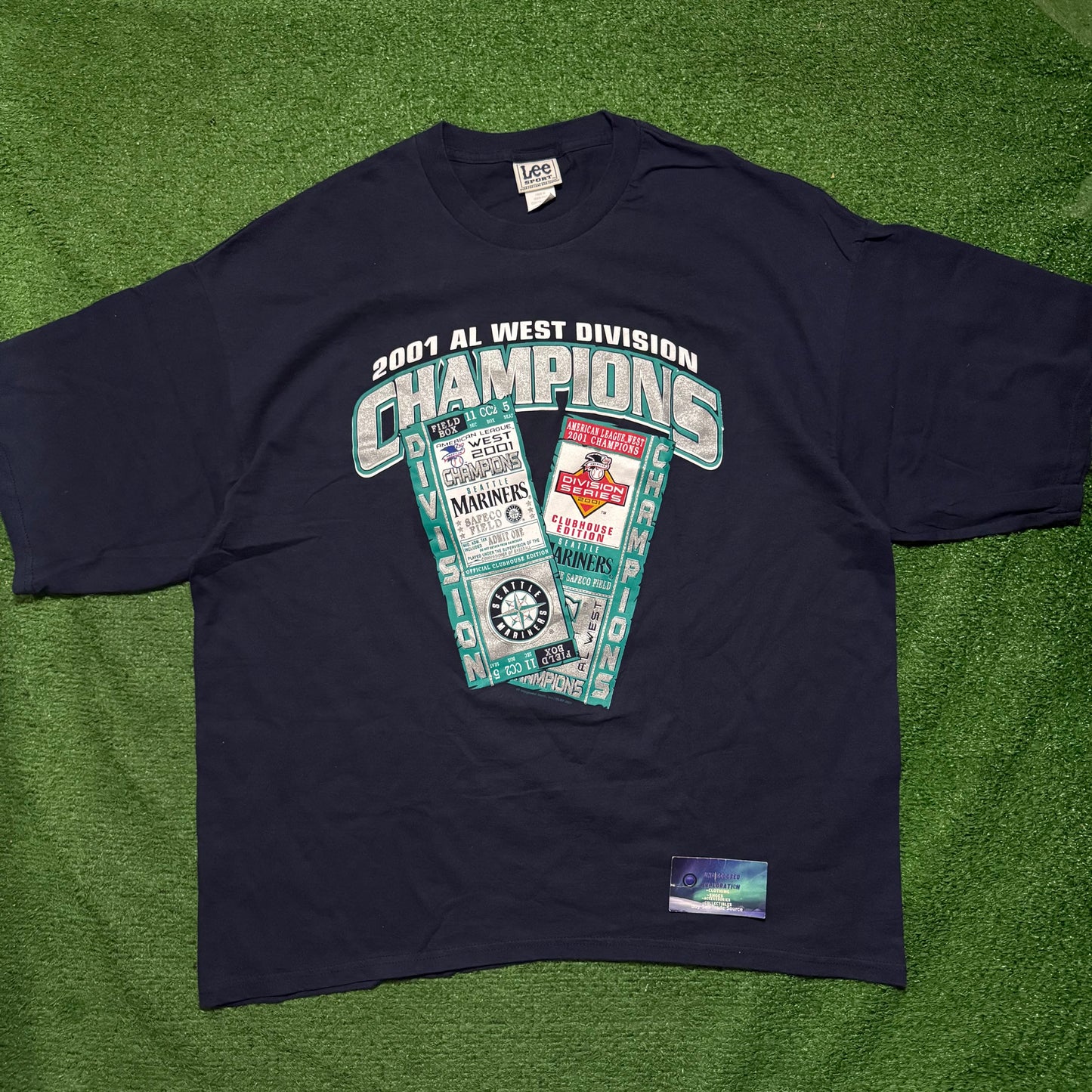 Vintage Seattle Mariners 2001 Ticket Shirt