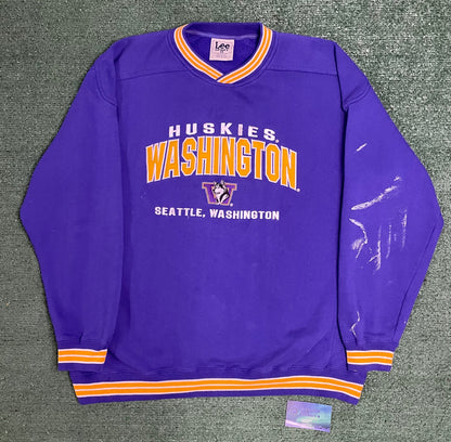 Vintage 1990s University of Washington huskies UW crewneck