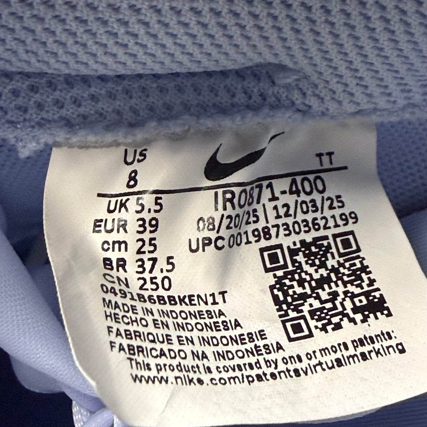 Nike Air Force 1 Low Hydrogen Blue
