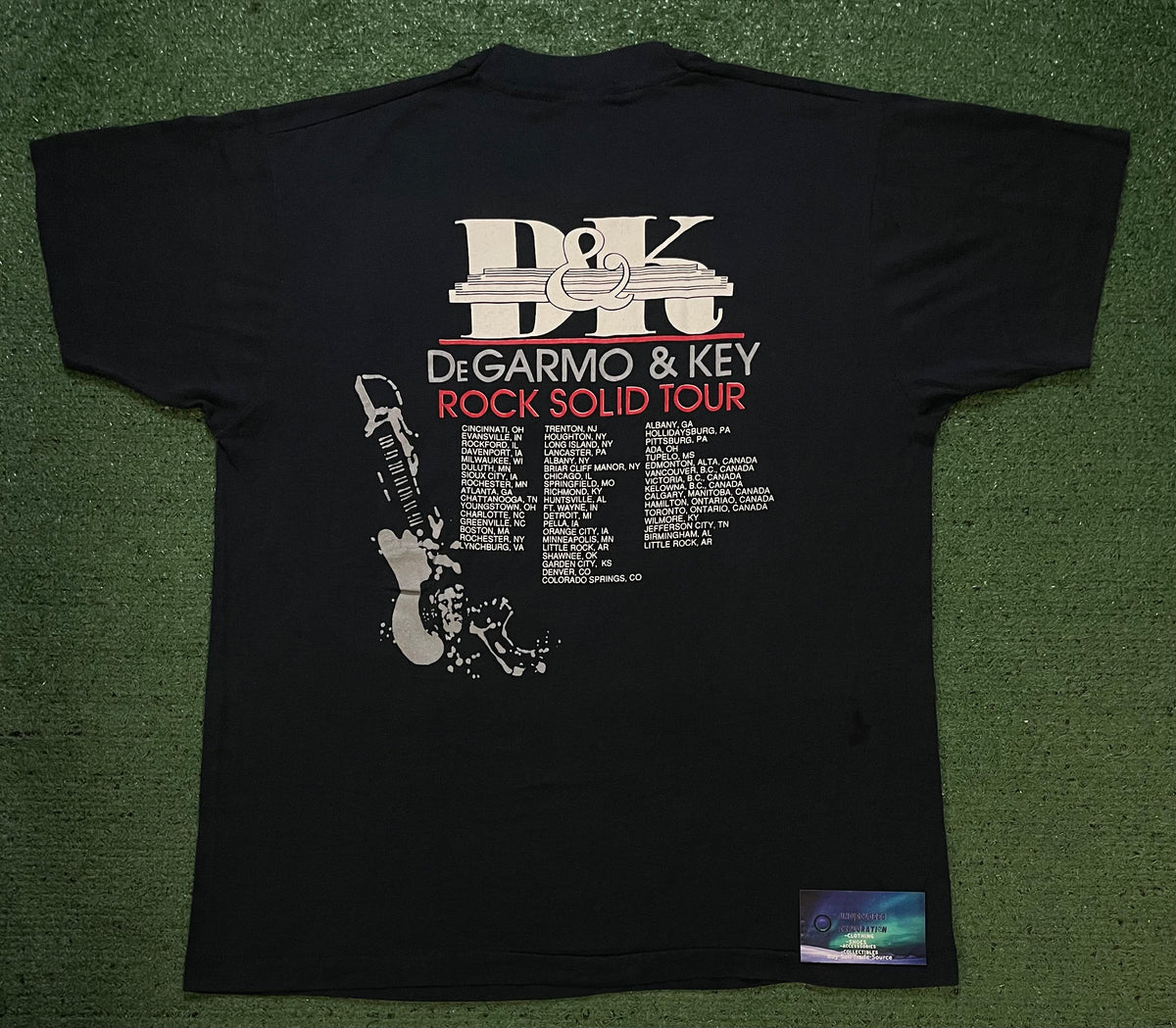 Vintage 1988 DeGarmo & Key rock solid tour tee
