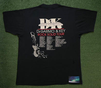 Vintage 1988 DeGarmo & Key rock solid tour tee