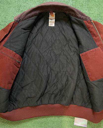 Vintage 2000s Carhartt clay red Sante Fe jacket
