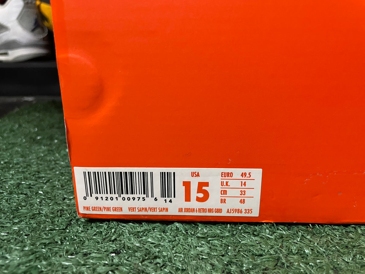Air Jordan 6 Gatorade green
