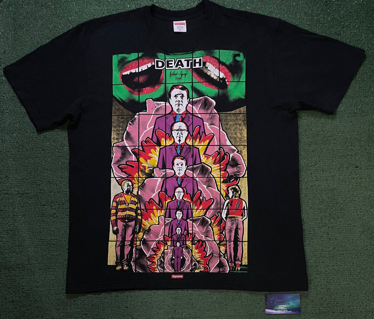 Supreme Gilbert & George Death tee