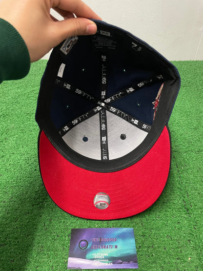 Seattle Mariners 25th anniversary patch new era fitted hat