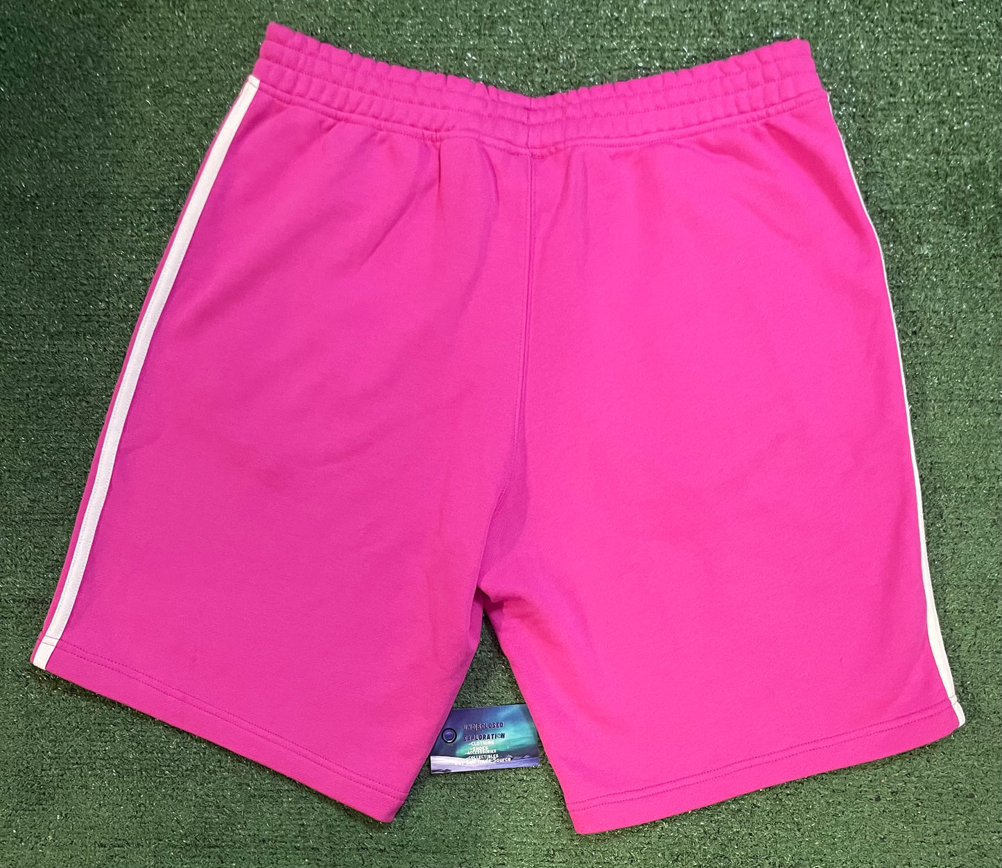 Adidas 3 stripe Fuchsia shorts