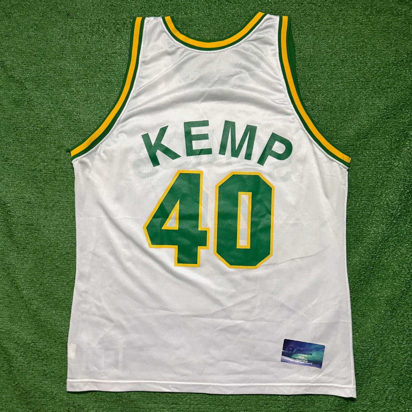 Vintage Seattle SuperSonics Shawn Kemp Jersey Champion
