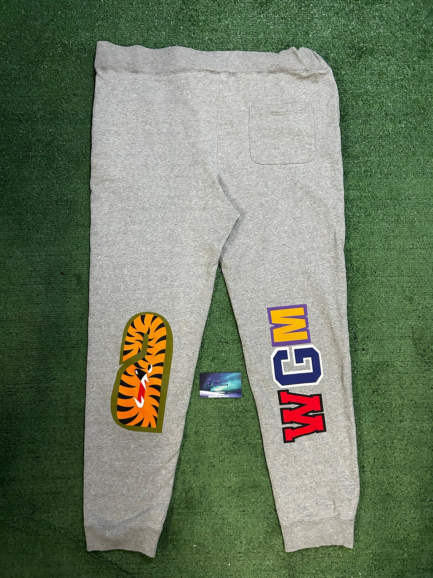 Bape grey shark sweatpants