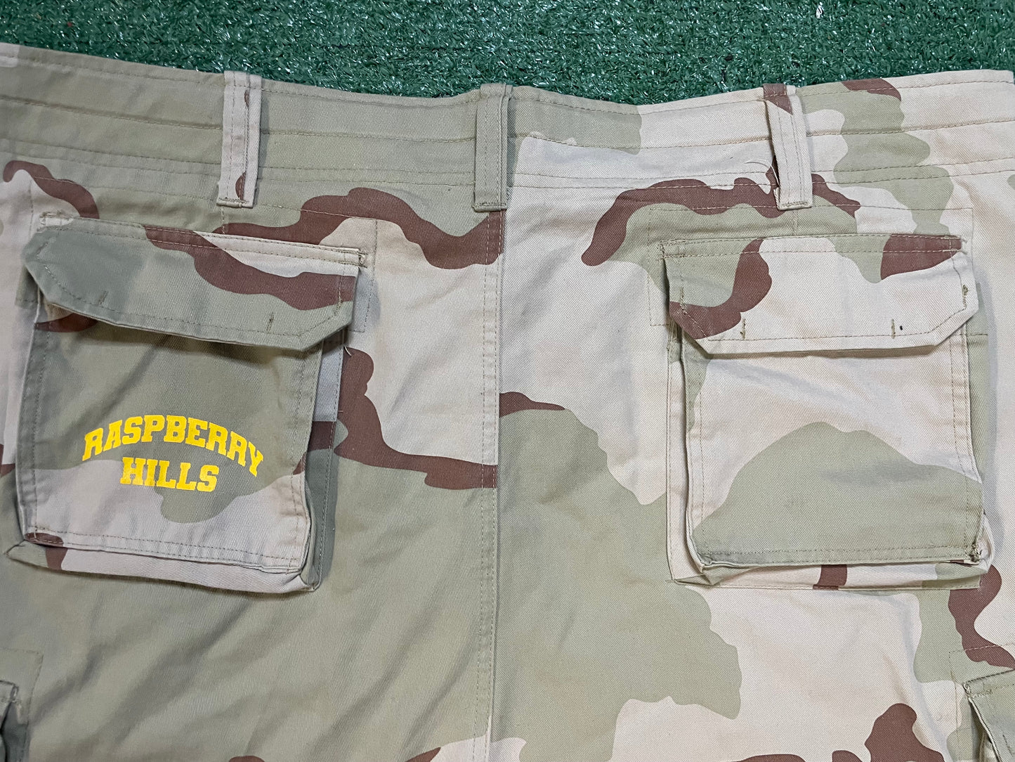 GV Gallery Raspberry Hills desert camo shorts