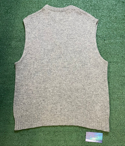 Vintage 1970 Jantzen wool sweater grey vest