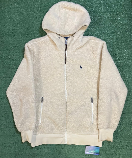 Polo Ralph Lauren fleece Sherpa Teddy hoodie
