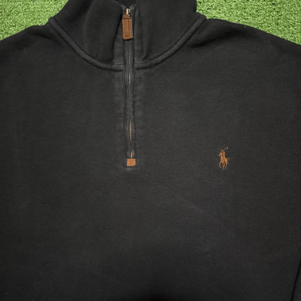 Polo Ralph Lauren Quarter Zip Fleece Black