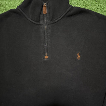 Polo Ralph Lauren Quarter Zip Fleece Black