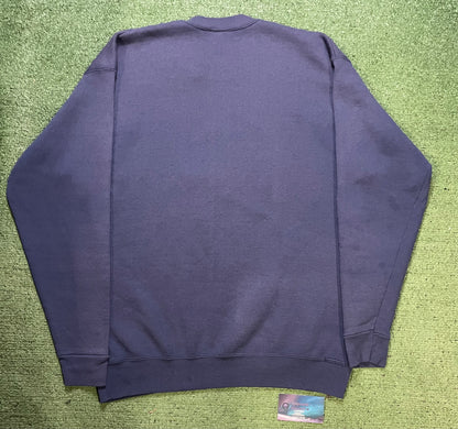Vimtage 1990s Seattle Washington blue crewneck