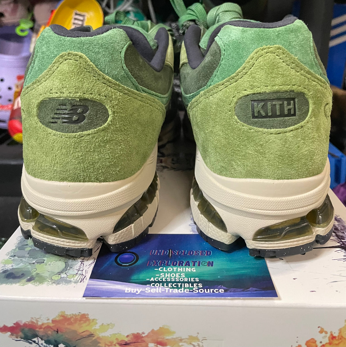 KITH x New Balance 2011 leaf green