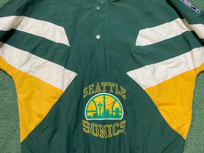 Vintage 1990s Seattle Sonics SuperSonics starter jacket